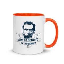 11oz Ceramic Mug with Color Inside