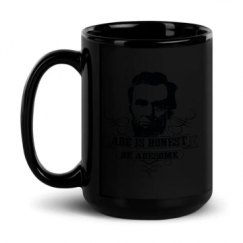 15oz Black Glossy Mug