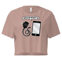 Ladies Festival Cali Crop Top Tee