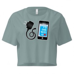 Ladies Festival Cali Crop Top Tee