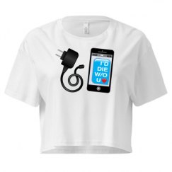 Ladies Festival Cali Crop Top Tee