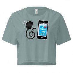 Ladies Festival Cali Crop Top Tee