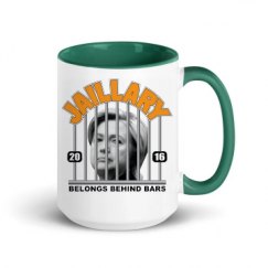 15oz Ceramic Mug with Color Inside