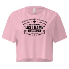 Ladies Festival Cali Crop Top Tee