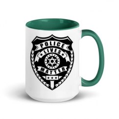 15oz Ceramic Mug with Color Inside