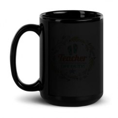 15oz Black Glossy Mug