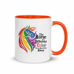 11oz Ceramic Mug with Color Inside