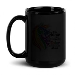 15oz Black Glossy Mug