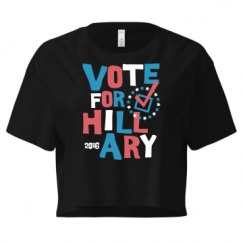 Ladies Festival Cali Crop Top Tee