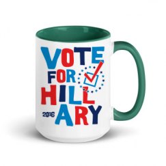 15oz Ceramic Mug with Color Inside