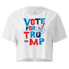 Ladies Festival Cali Crop Top Tee