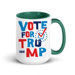 15oz Ceramic Mug with Color Inside