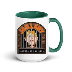 15oz Ceramic Mug with Color Inside