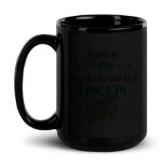 15oz Black Glossy Mug