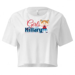 Ladies Festival Cali Crop Top Tee