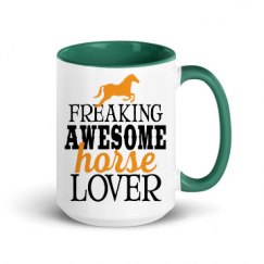 15oz Ceramic Mug with Color Inside