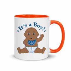 11oz Ceramic Mug with Color Inside