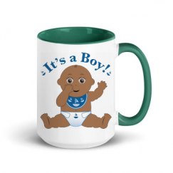 15oz Ceramic Mug with Color Inside