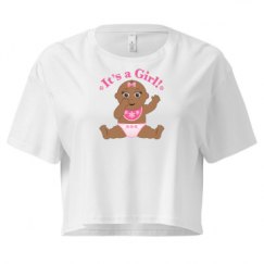 Ladies Festival Cali Crop Top Tee