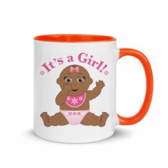 11oz Ceramic Mug with Color Inside