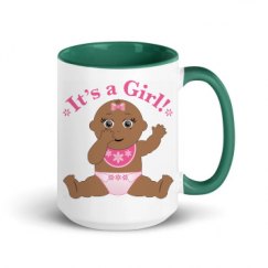 15oz Ceramic Mug with Color Inside