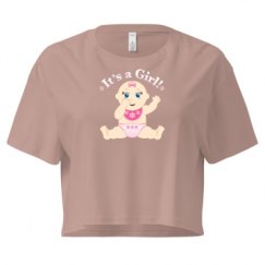 Ladies Festival Cali Crop Top Tee