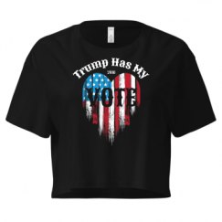 Ladies Festival Cali Crop Top Tee