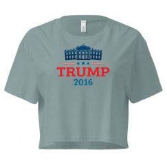 Ladies Festival Cali Crop Top Tee