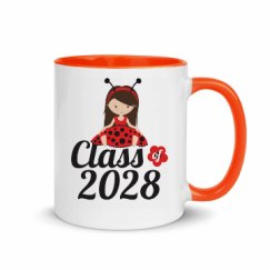 11oz Ceramic Mug with Color Inside