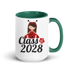 15oz Ceramic Mug with Color Inside