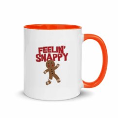 11oz Ceramic Mug with Color Inside