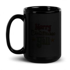 15oz Black Glossy Mug