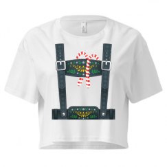 Ladies Festival Cali Crop Top Tee