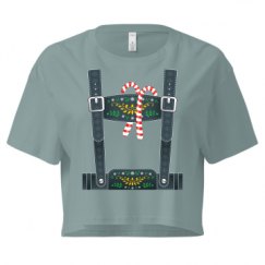 Ladies Festival Cali Crop Top Tee