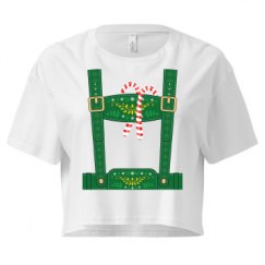 Ladies Festival Cali Crop Top Tee