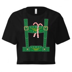 Ladies Festival Cali Crop Top Tee