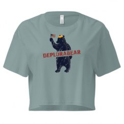 Ladies Festival Cali Crop Top Tee