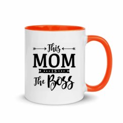 11oz Ceramic Mug with Color Inside