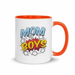 11oz Ceramic Mug with Color Inside