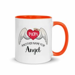 11oz Ceramic Mug with Color Inside