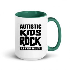 15oz Ceramic Mug with Color Inside