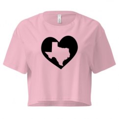 Ladies Festival Cali Crop Top Tee