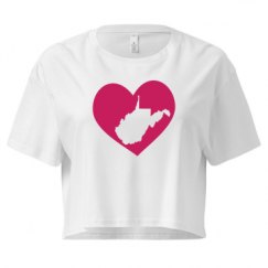 Ladies Festival Cali Crop Top Tee