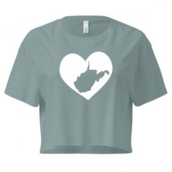 Ladies Festival Cali Crop Top Tee