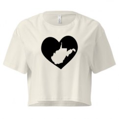 Ladies Festival Cali Crop Top Tee