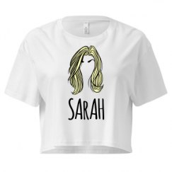 Ladies Festival Cali Crop Top Tee