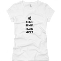 Ladies Slim Fit Basic Promo Jersey Tee