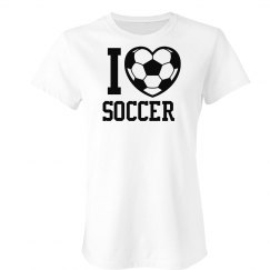 I Love Soccer T-Shirt