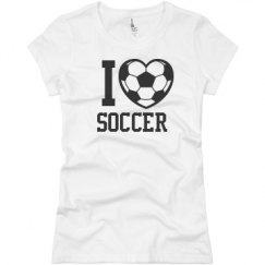 Ladies Slim Fit Basic Promo Jersey Tee