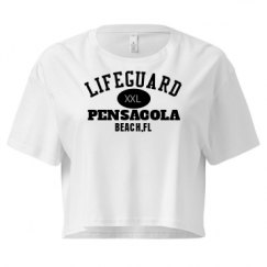 Ladies Festival Cali Crop Top Tee